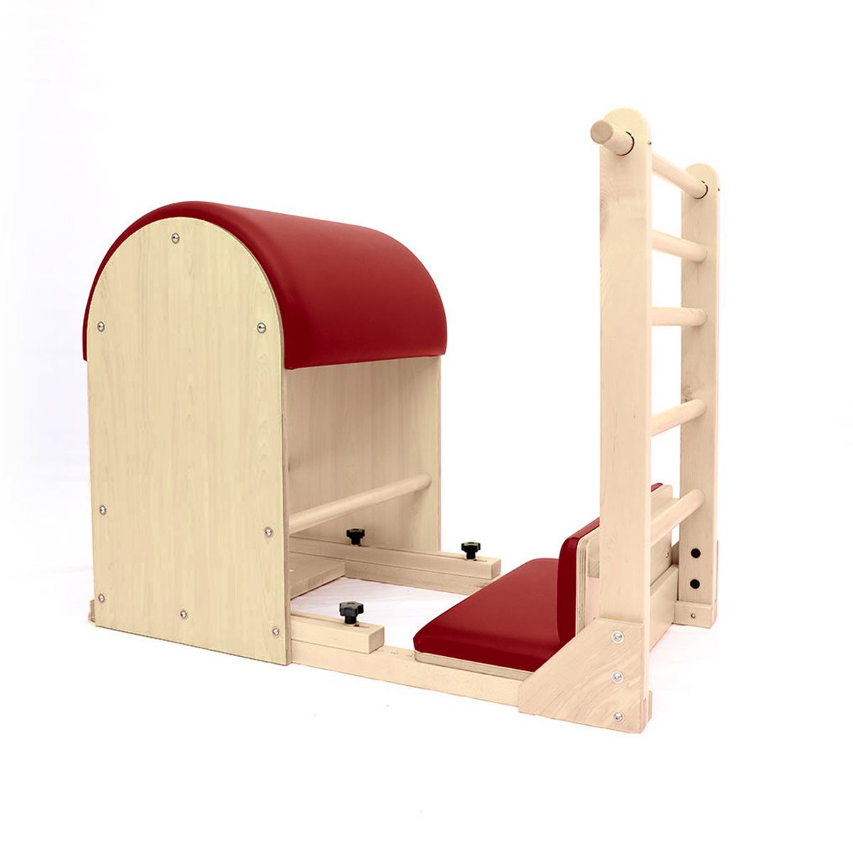 Elina Pilates® Elite Ladder Barrel with Wooden Base - Non - Slip Eco - Friendly Design, Adjustable Heights -  product_vendor - Peak Primal Wellness
