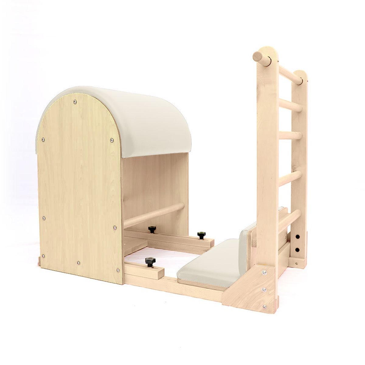 Elina Pilates® Elite Ladder Barrel with Wooden Base - Non - Slip Eco - Friendly Design, Adjustable Heights -  product_vendor - Peak Primal Wellness
