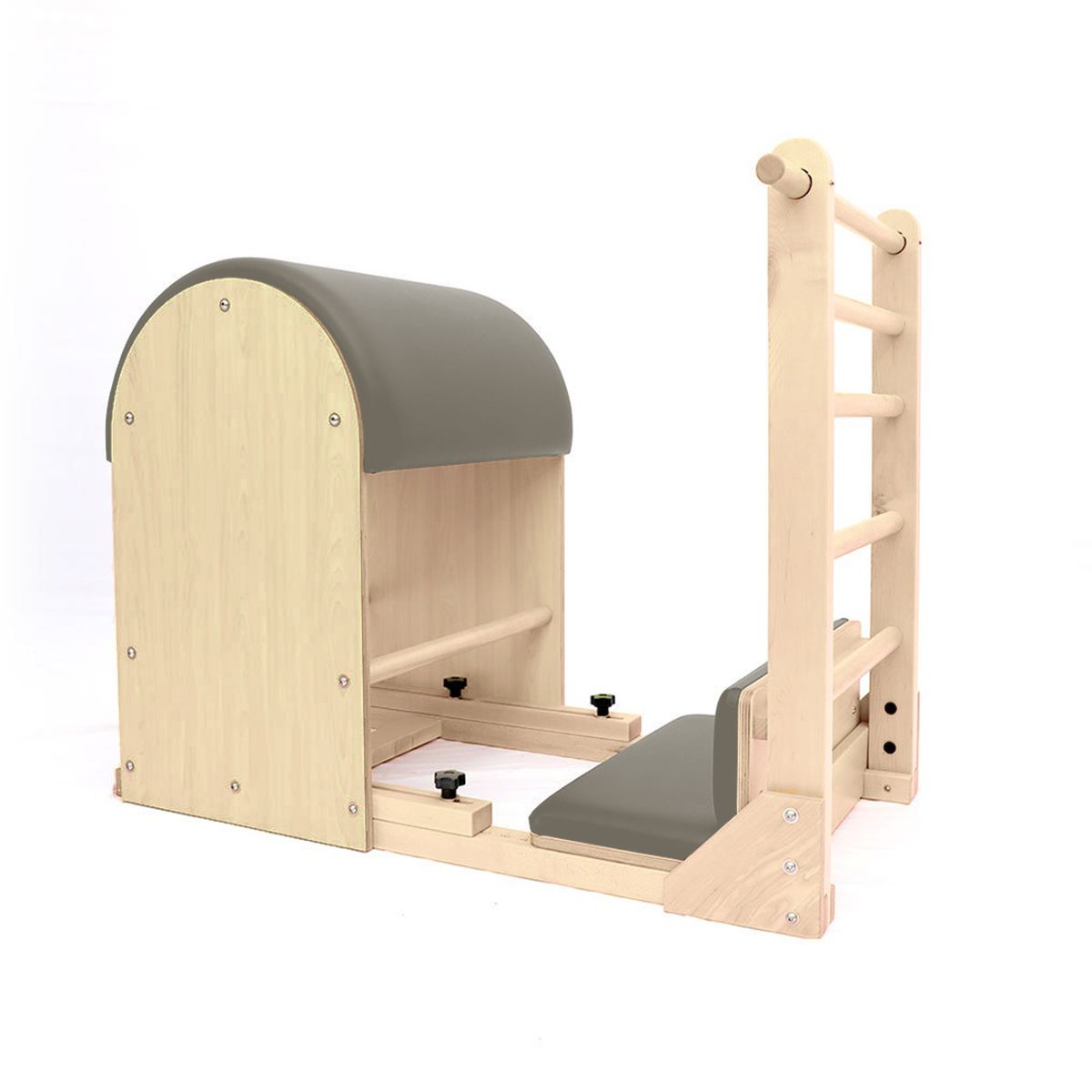 Elina Pilates® Elite Ladder Barrel with Wooden Base - Non - Slip Eco - Friendly Design, Adjustable Heights -  product_vendor - Peak Primal Wellness