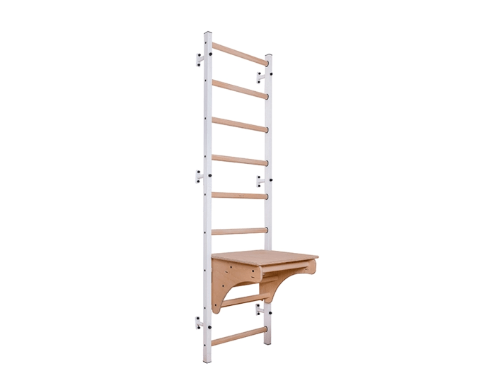 BenchK Series 7 712 Wall Bars Swedish Ladder with Adjustable Pull - Up Bar & Versatile Bench for Home Fitness -  product_vendor - Peak Primal Wellness