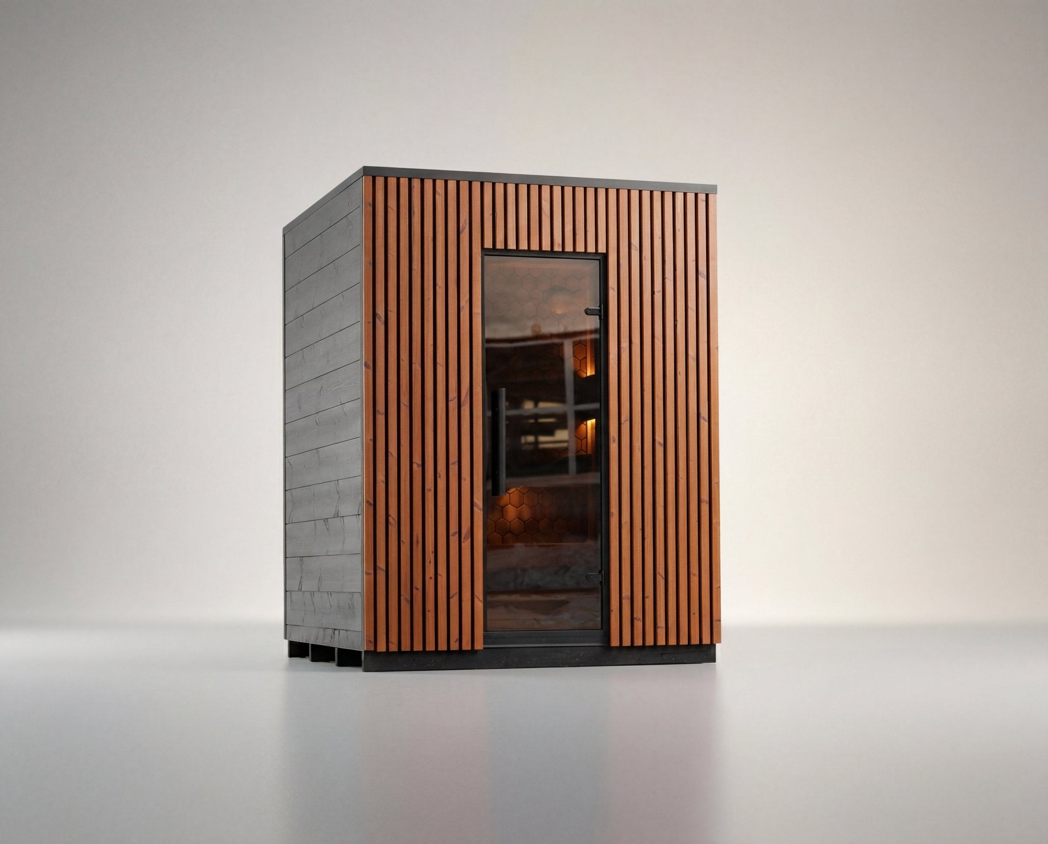 Leil Saunas Viva 180 - 4 Person Outdoor Traditional Sauna Kit