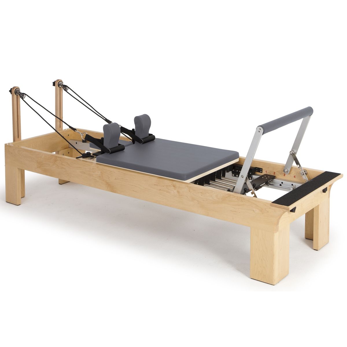 Elina Pilates Wooden Reformer Bundle - Rock Maple, Adjustable Pulleys, Jump Board & More -  product_vendor - Peak Primal Wellness