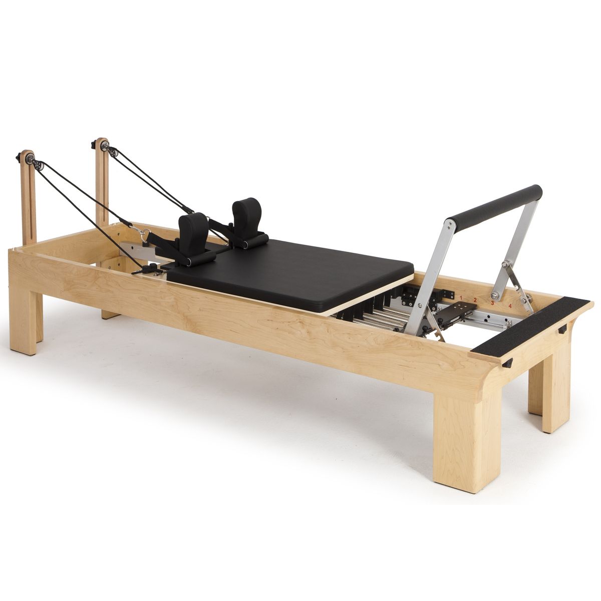 Elina Pilates Wooden Reformer Bundle - Rock Maple, Adjustable Pulleys, Jump Board & More -  product_vendor - Peak Primal Wellness