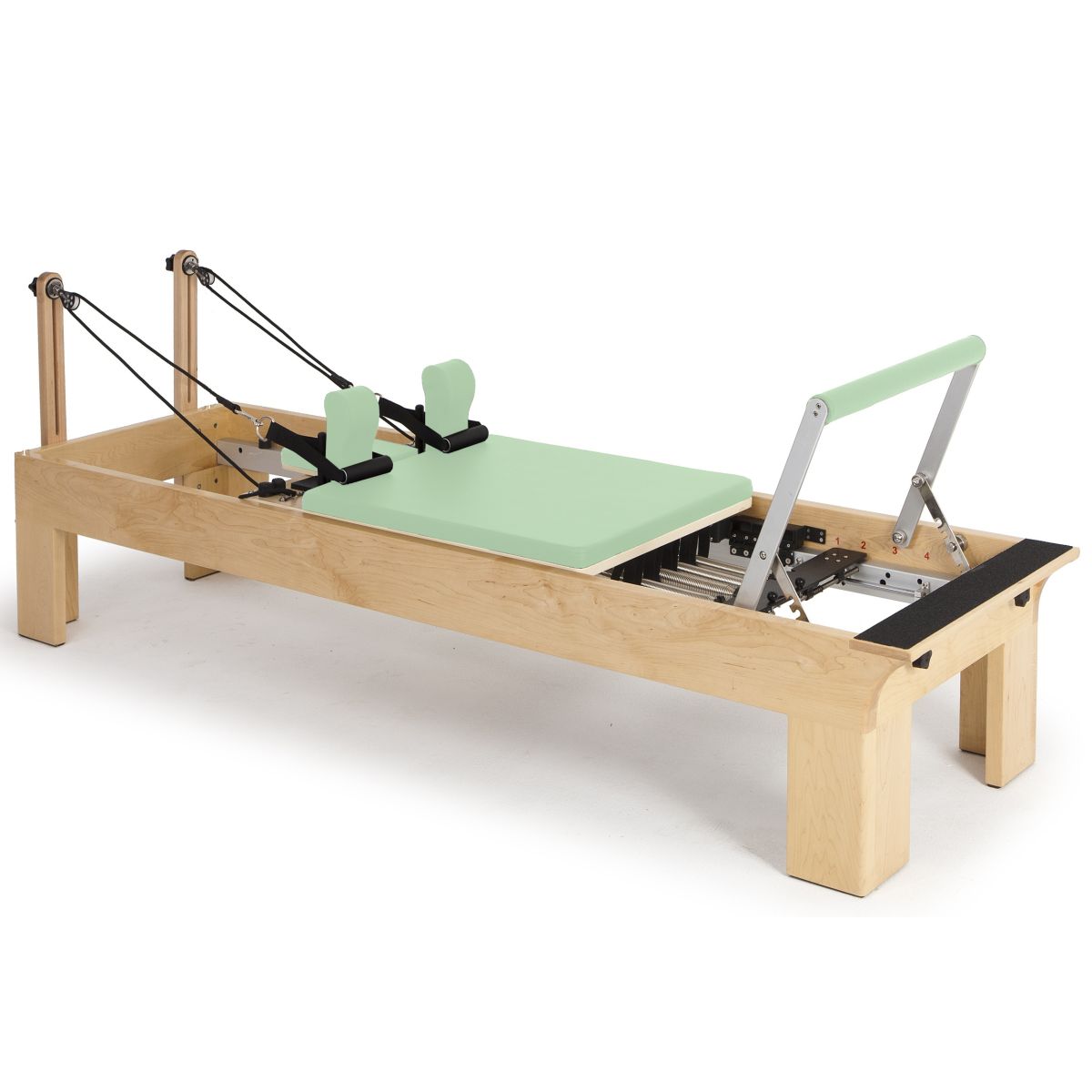 Elina Pilates Wooden Reformer Bundle - Rock Maple, Adjustable Pulleys, Jump Board & More -  product_vendor - Peak Primal Wellness
