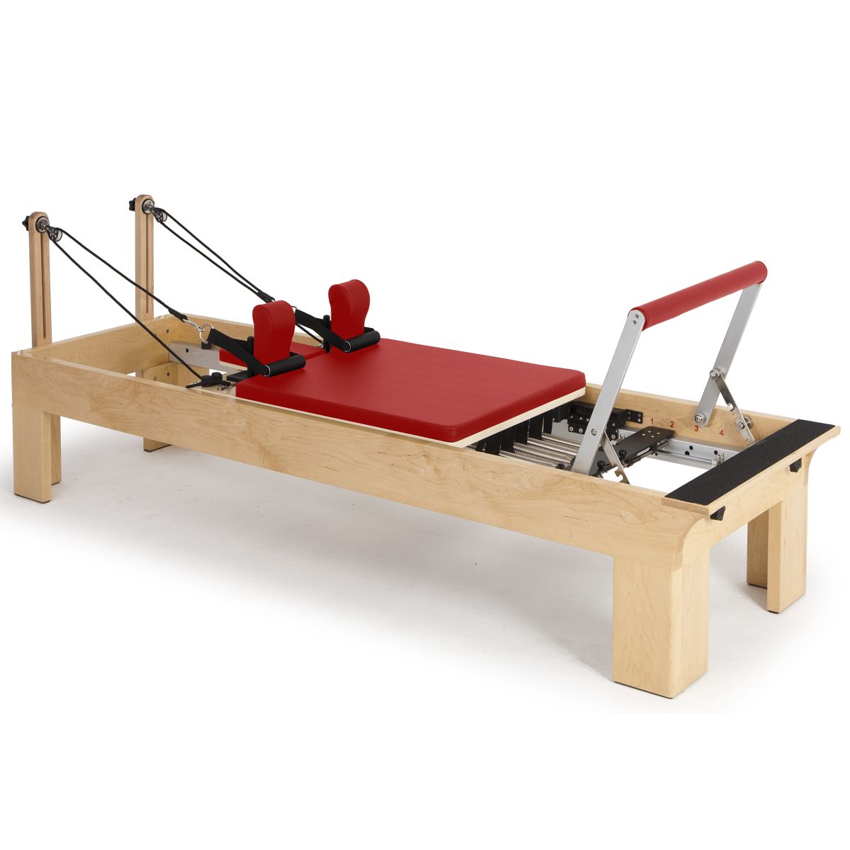 Elina Pilates Wooden Reformer Bundle - Rock Maple, Adjustable Pulleys, Jump Board & More -  product_vendor - Peak Primal Wellness