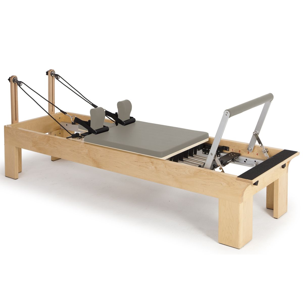 Elina Pilates Wooden Reformer Bundle - Rock Maple, Adjustable Pulleys, Jump Board & More -  product_vendor - Peak Primal Wellness