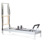 Elina Pilates 86" Classic Reformer With Tower - Aluminum, Leather Straps, Versatile Resistance -  product_vendor - Peak Primal Wellness