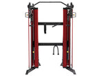 Steelflex CLDCC Club Line Functional Trainer showcasing its versatile design for full-body workouts, featuring adjustable pulleys and a sturdy mainframe.