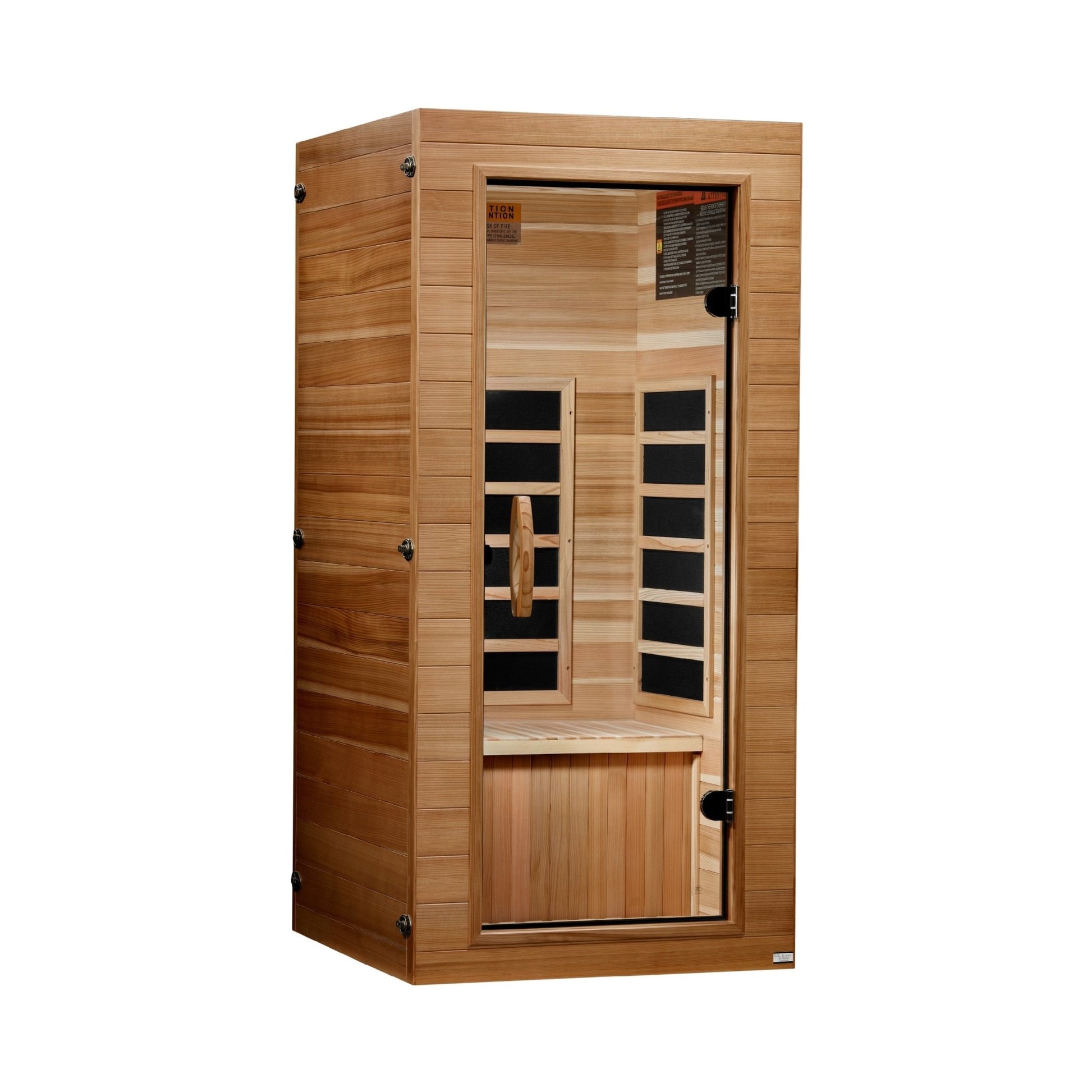 ***New 2026 Model*** Dynamic Saunas 1 Person (Compact) Ultra Low EMF FAR Infrared Sauna (DYN - 1201 - 01 Elite) -  product_vendor - Peak Primal Wellness