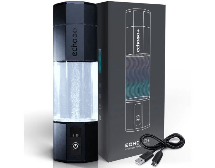 Echo Water Go+ Hydrogen Water Bottle - Portable, Durable, BPA - Free, Enhances Hydration 9X -  product_vendor - Peak Primal Wellness