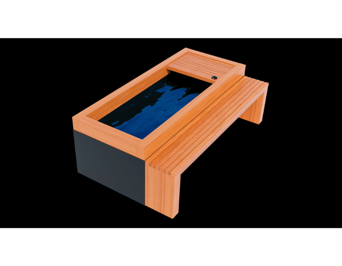 Medical Breakthrough Frozen 2 Cold Plunge Tub with Dual Chiller & Heavy Duty Step -  product_vendor - Peak Primal Wellness