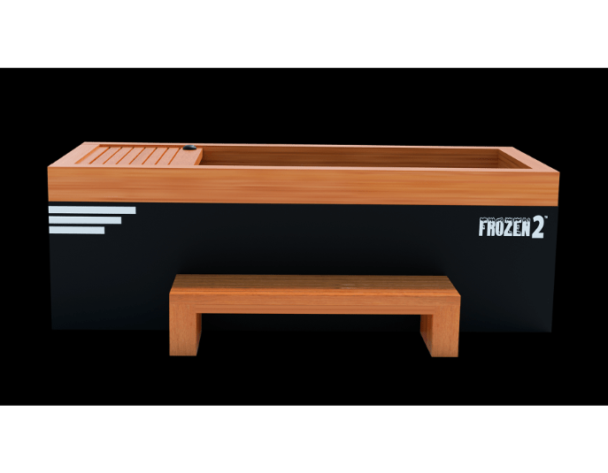 Medical Breakthrough Frozen 2 Cold Plunge Tub with Dual Chiller & Heavy Duty Step -  product_vendor - Peak Primal Wellness