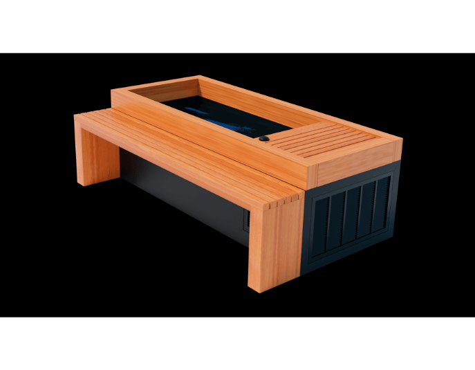 Medical Breakthrough Frozen 2 Cold Plunge Tub with Dual Chiller & Heavy Duty Step -  product_vendor - Peak Primal Wellness