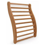 Finnmark Ergonomic S - Shape Cedar Backrest - Comfortable, Antimicrobial Design for Saunas - product_vendor - Peak Primal Wellness