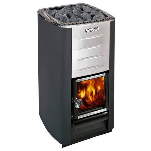 Harvia M3 SS Pkg Wood - Burning Sauna Stove Package, 16.5kW -  product_vendor - Peak Primal Wellness