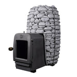 HUUM HIVE Heat LS 12.0kW Wood - Fired Sauna Heater with Firebox Extension - product_vendor - Peak Primal Wellness
