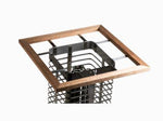 HUUM Rail S Safety Rail designed for HUUM STEEL Series Sauna Heaters - a stylish and durable accessory for enhanced safety in saunas.