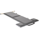 Elina Pilates® Foldable Exercise Mat with Handles, showcasing its lightweight design for home or studio workouts.