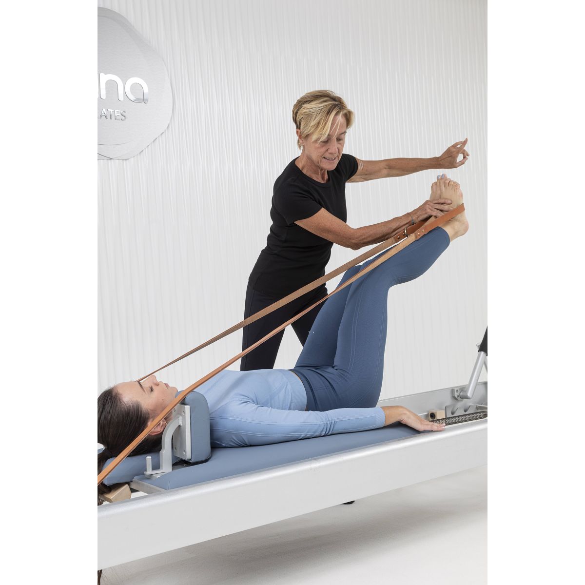 Elina Pilates® 86" Classic Aluminum Reformer Bundle with Adjustable Resistance & Authentic Features -  product_vendor - Peak Primal Wellness