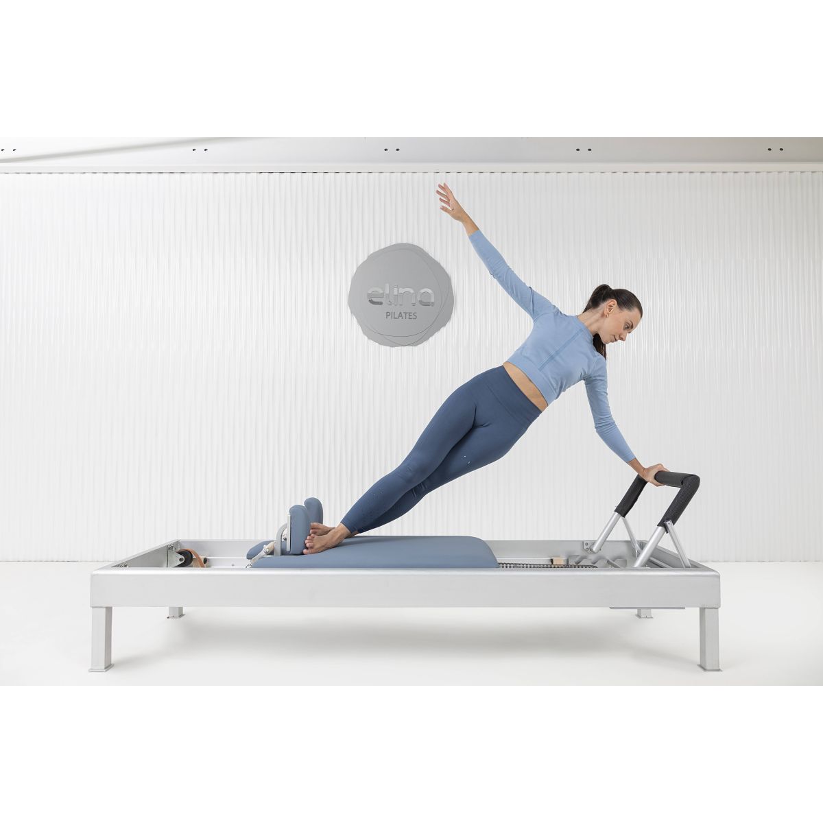 Elina Pilates® 86" Classic Aluminum Reformer Bundle with Adjustable Resistance & Authentic Features -  product_vendor - Peak Primal Wellness