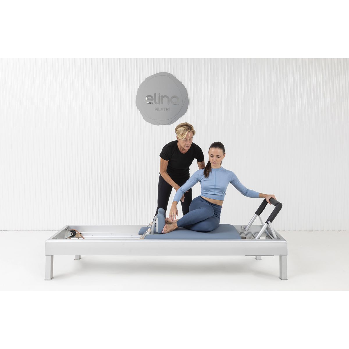 Elina Pilates® 86" Classic Aluminum Reformer Bundle with Adjustable Resistance & Authentic Features -  product_vendor - Peak Primal Wellness