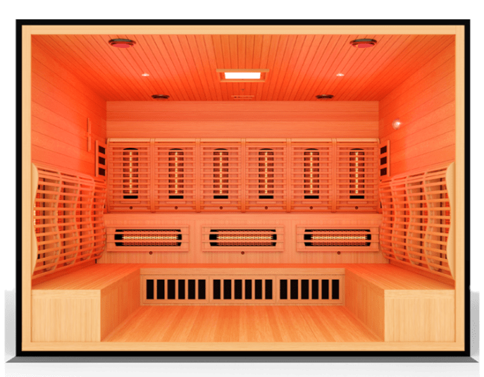 Medical Breakthrough Commercial Spa 489 9 Person Infrared Sauna w/ Full - Spectrum Heaters & ADA Design -  product_vendor - Peak Primal Wellness