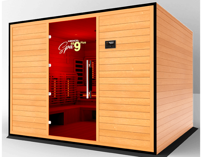 Medical Breakthrough Commercial Spa 489 9 Person Infrared Sauna w/ Full - Spectrum Heaters & ADA Design -  product_vendor - Peak Primal Wellness