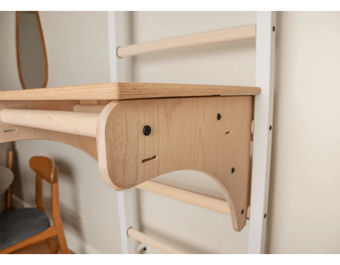 BenchK Series 7 712 Wall Bars Swedish Ladder with Adjustable Pull - Up Bar & Versatile Bench for Home Fitness -  product_vendor - Peak Primal Wellness