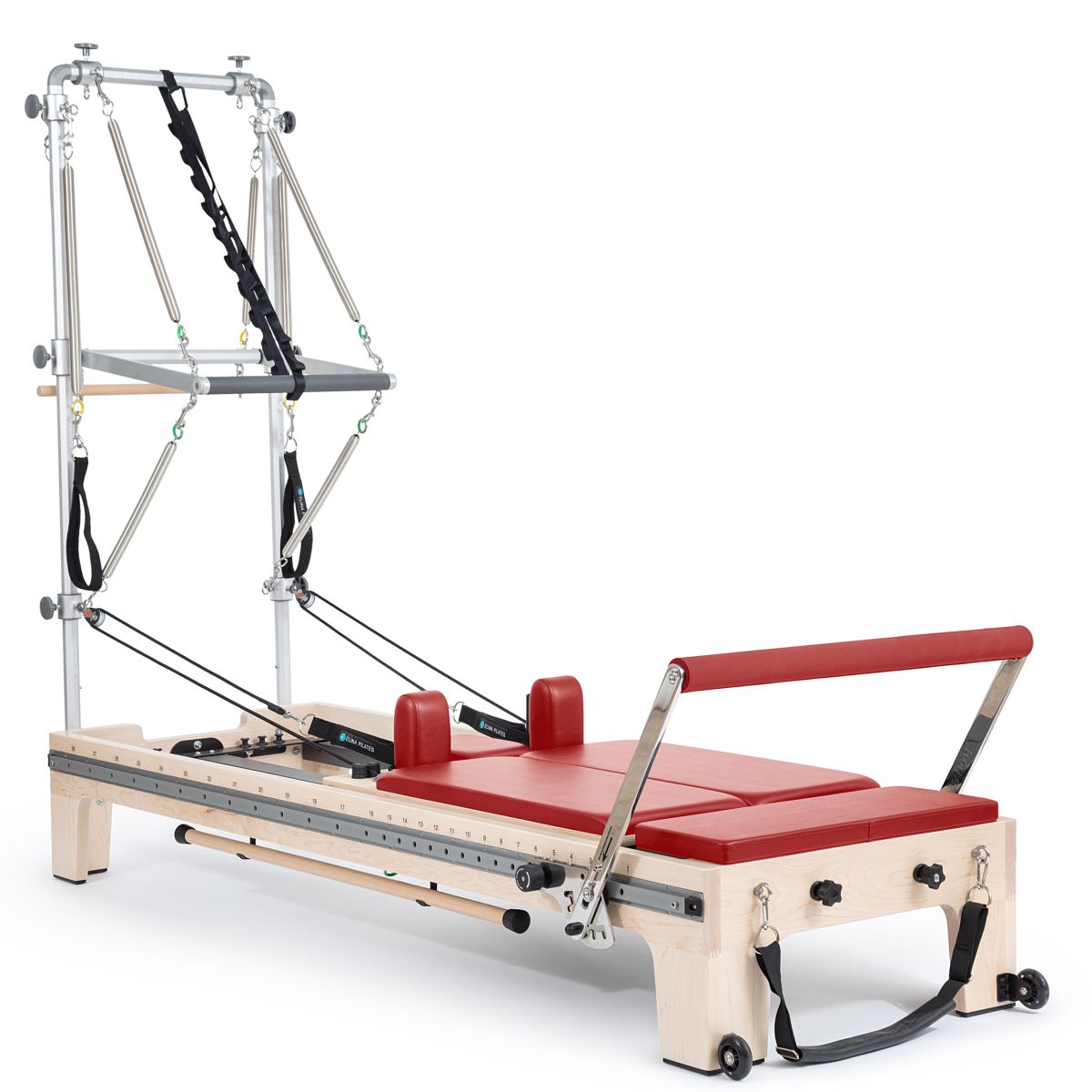 Elina Pilates Twin Reformer - Innovative Double Carriage with Adjustable Tower for Studios & Rehab -  product_vendor - Peak Primal Wellness