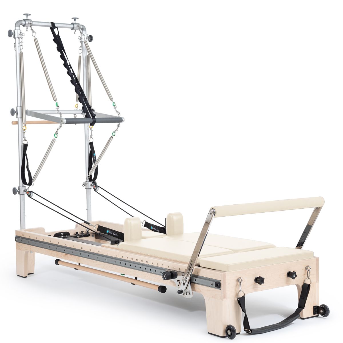 Elina Pilates Twin Reformer - Innovative Double Carriage with Adjustable Tower for Studios & Rehab -  product_vendor - Peak Primal Wellness