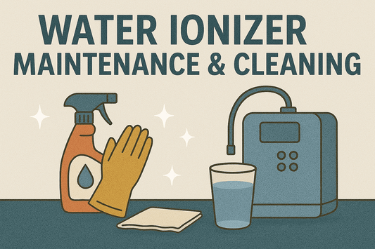 Water Ionizer Maintenance & Cleaning - Peak Primal Wellness