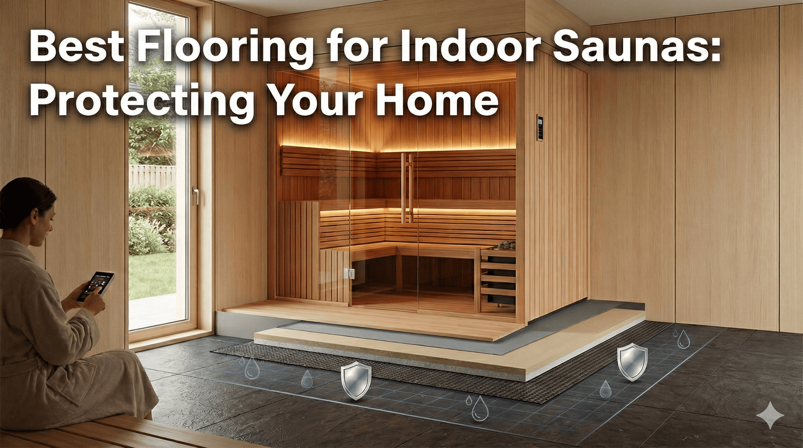 Best Flooring for Indoor Saunas: Protecting Your Home - Peak Primal Wellness
