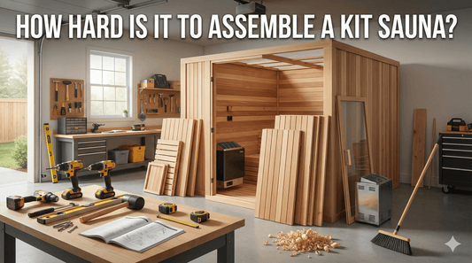 How Hard is it to Assemble a Kit Sauna? - Peak Primal Wellness