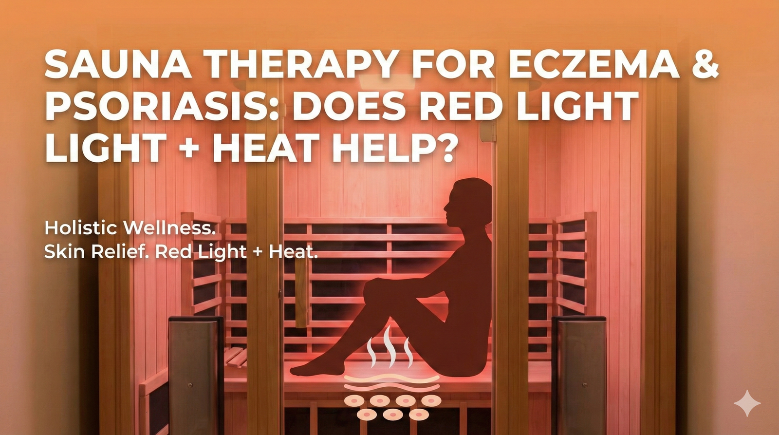 Sauna Therapy for Eczema & Psoriasis: Does Red Light + Heat Help?