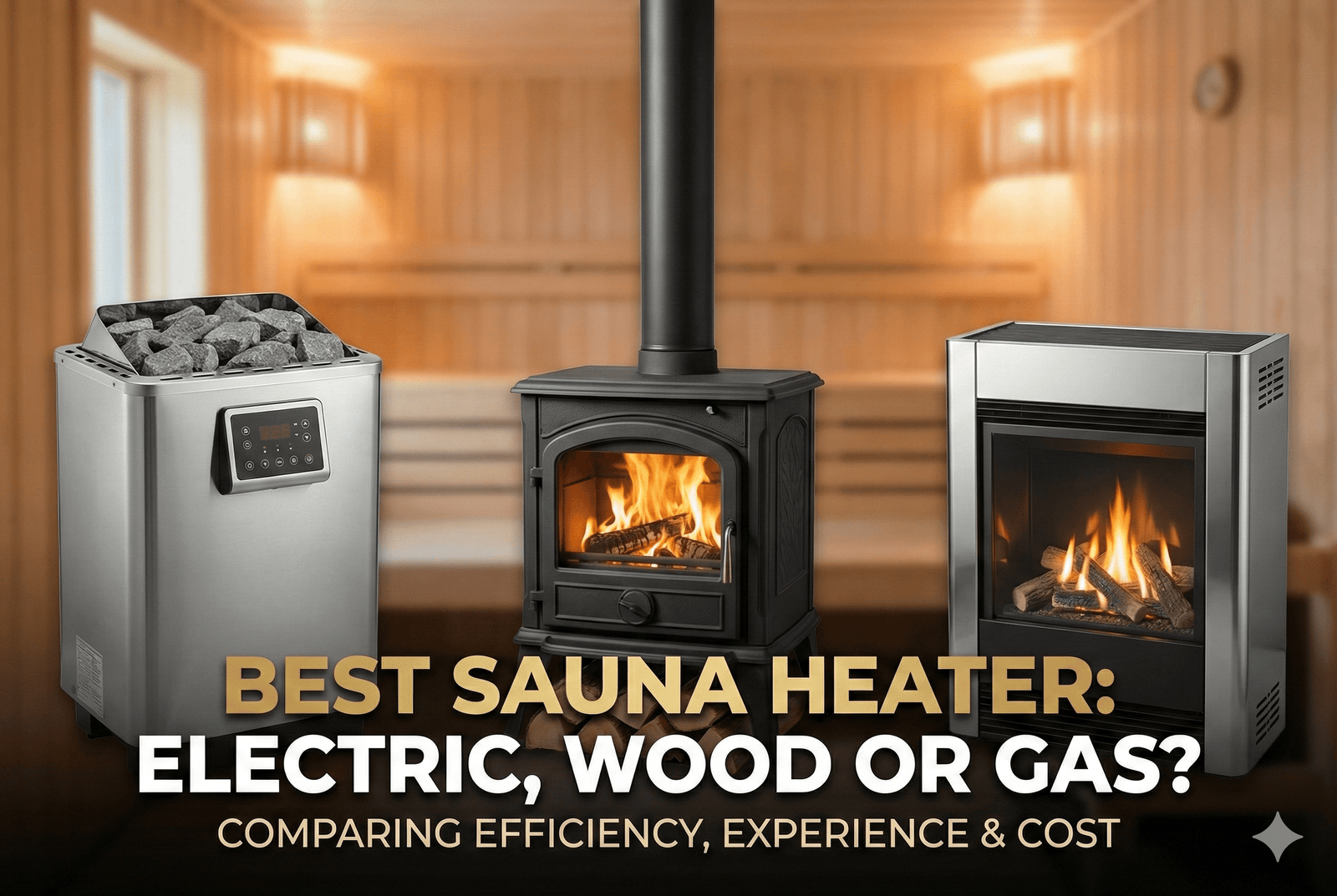 Best Sauna Heater 2025: Electric, Wood & Gas Options - Peak Primal Wellness
