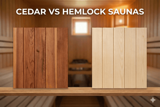 Cedar vs Hemlock Saunas: Choosing the Right Wood for Your Home Sauna - Peak Primal Wellness
