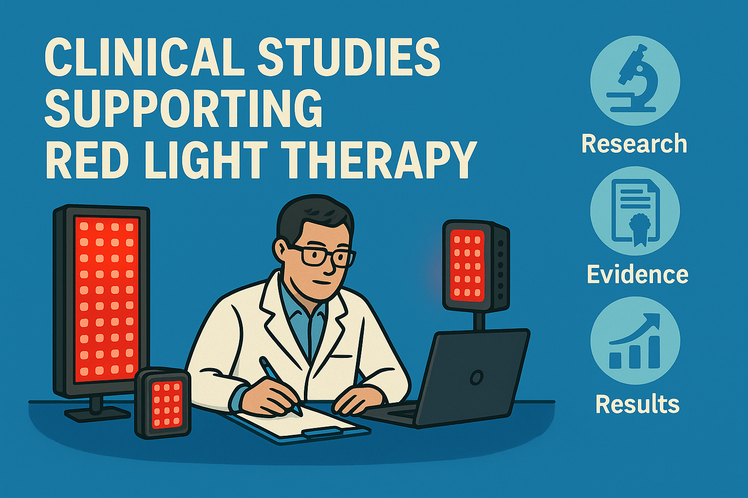 Clinical Studies Supporting Red Light Therapy - Peak Primal Wellness