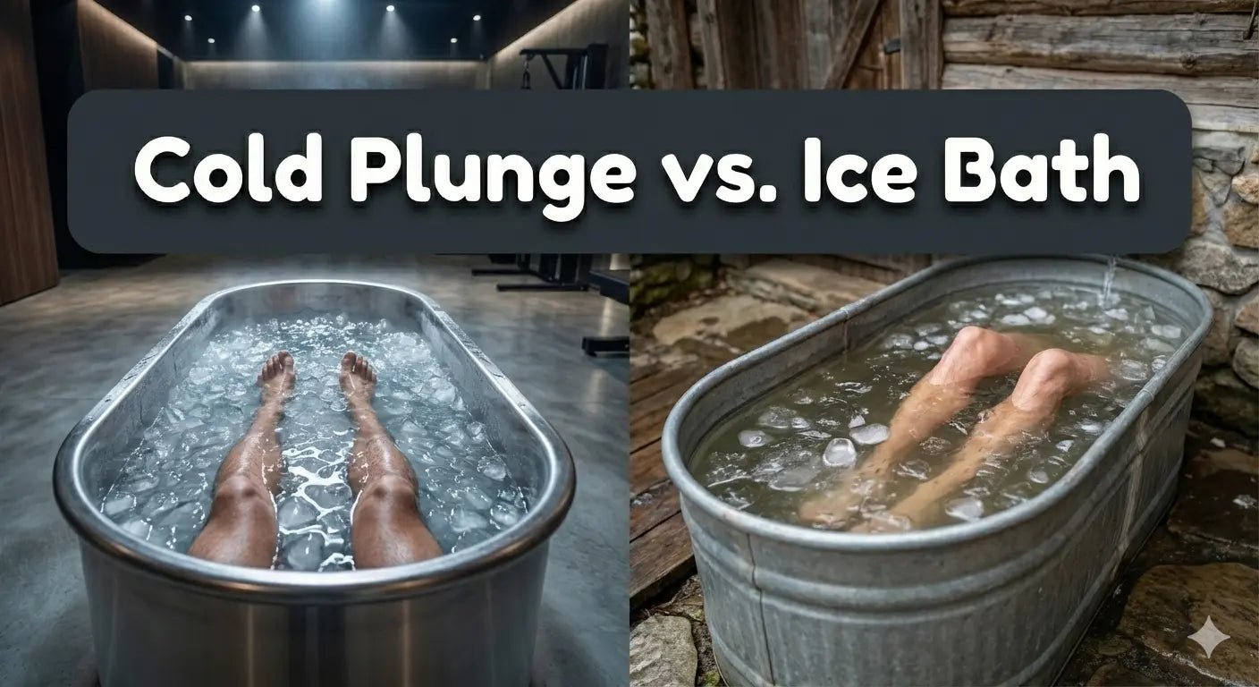 Cold Plunge vs. Ice Bath: What's the Difference? - Peak Primal Wellness