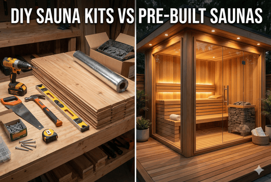 DIY Sauna Kits vs Pre-Built Saunas: Which Option Delivers Better Value for Your Home - Peak Primal Wellness