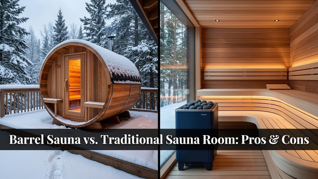 Barrel Sauna vs. Traditional Sauna Room: Pros & Cons - Peak Primal Wellness