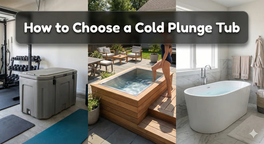 How to Choose the Right Cold Plunge Tub for Home Use - Peak Primal Wellness