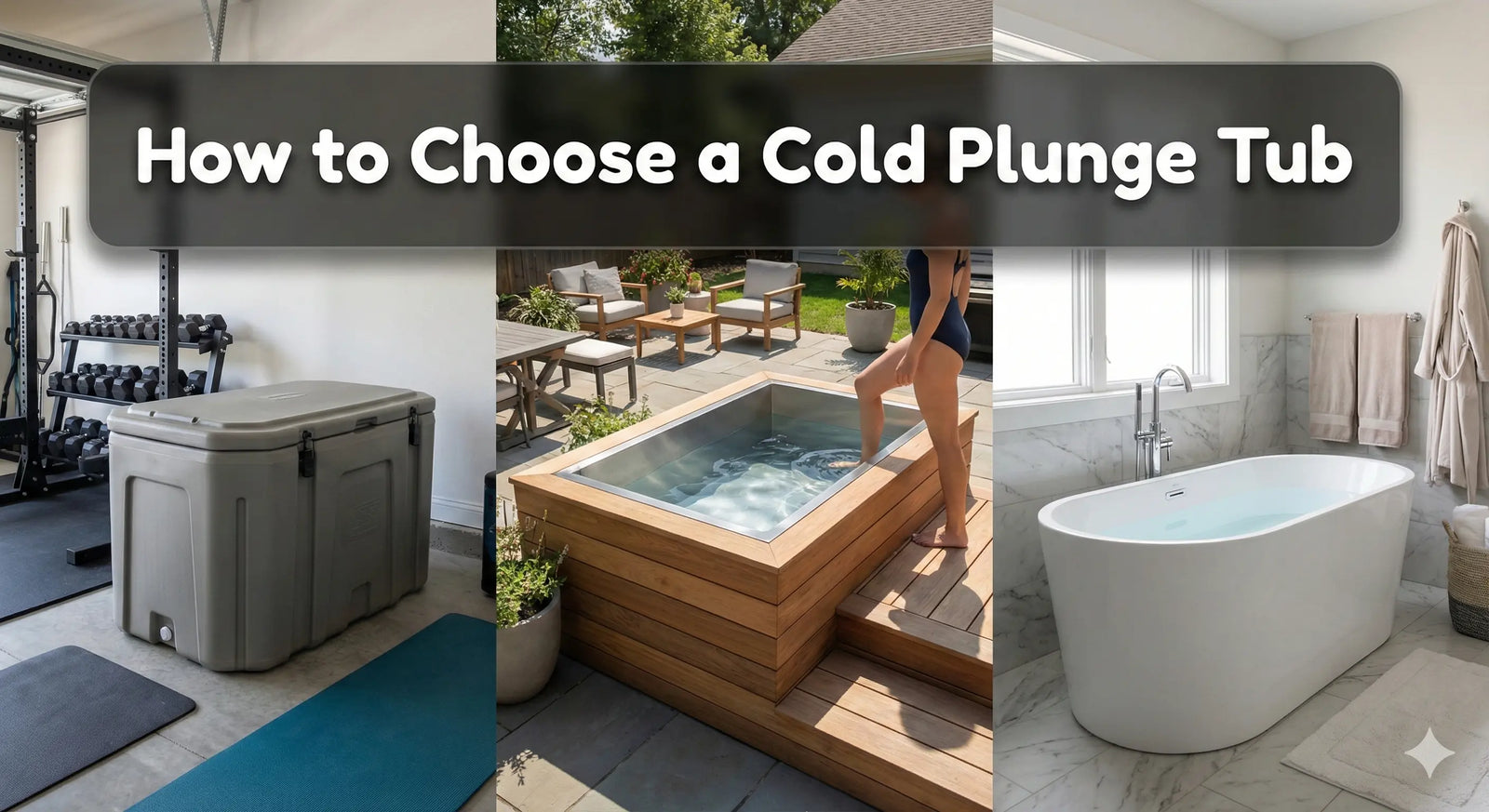 How to Choose the Right Cold Plunge Tub for Home Use - Peak Primal Wellness
