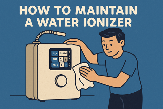 How To Maintain And Clean A Water Ionizer - Peak Primal Wellness