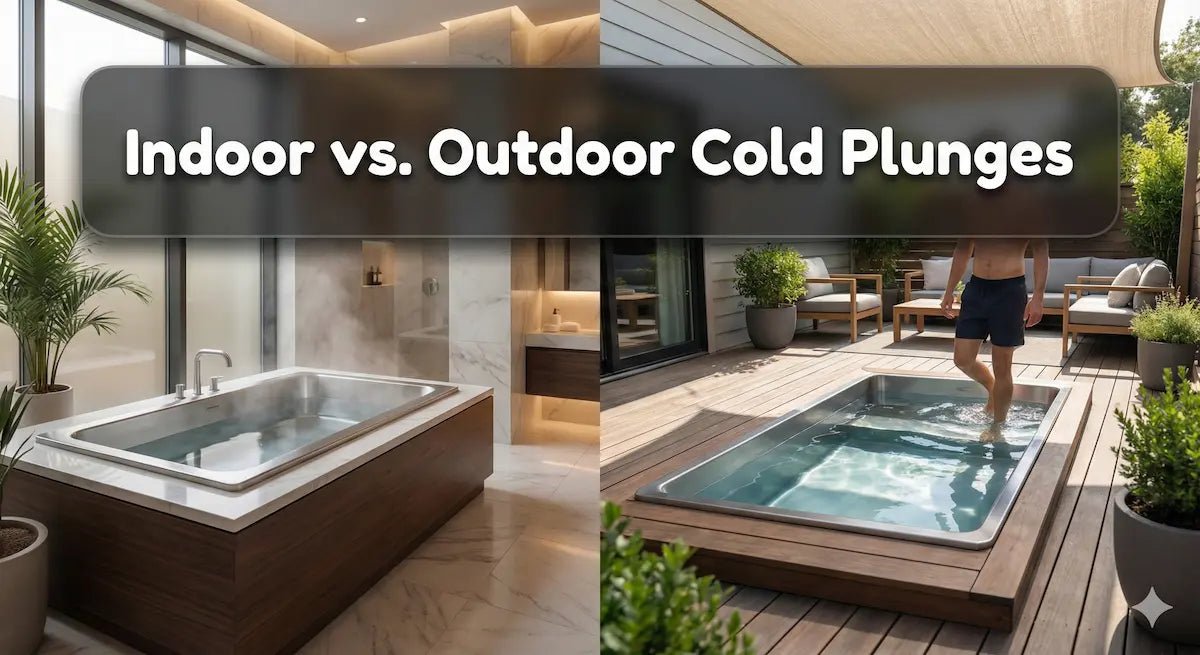 Indoor vs. Outdoor Cold Plunge Tubs - Peak Primal Wellness
