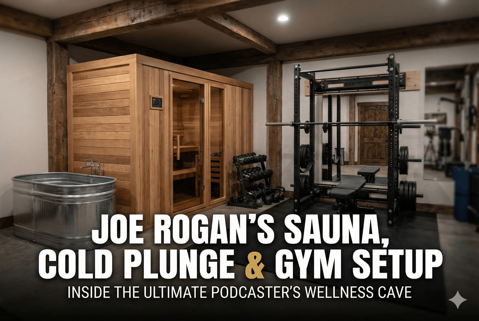 Joe Rogan's Sauna, Cold Plunge & Gym Setup (Complete Breakdown) - Peak Primal Wellness