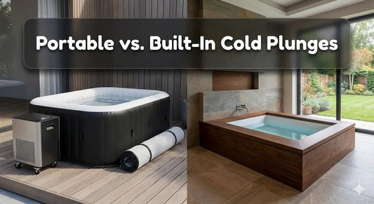 Portable Cold Plunges vs Built-In Systems - Peak Primal Wellness