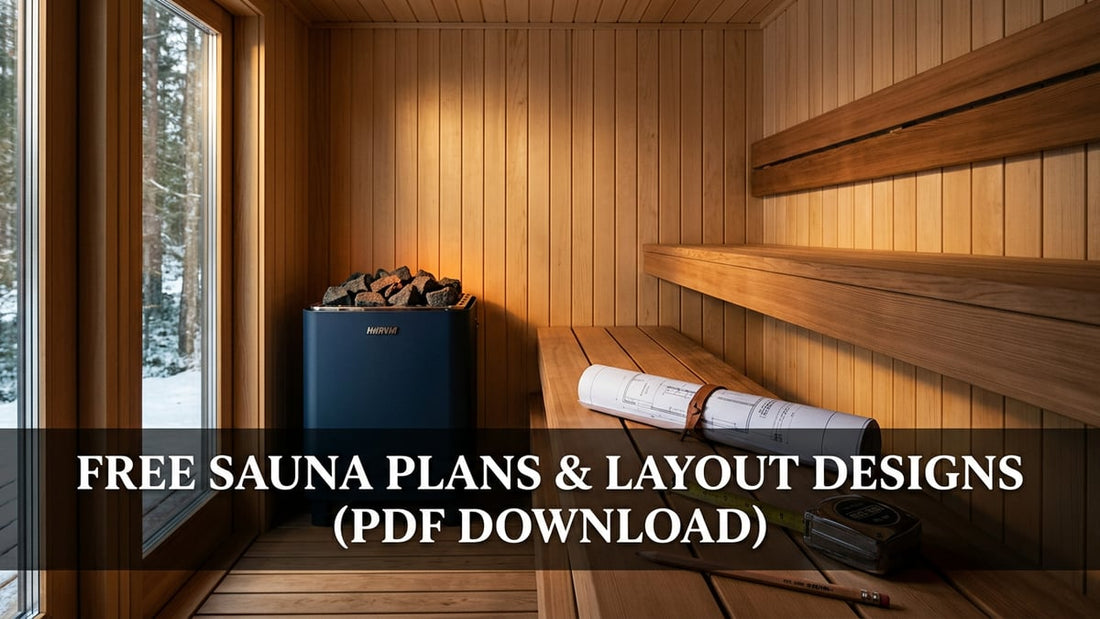 Free Sauna Plans & Layout Designs (PDF Download) - Peak Primal Wellness