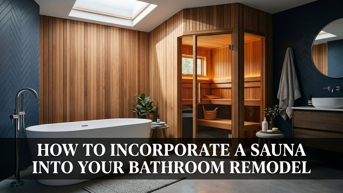 How to Incorporate a Sauna Into Your Bathroom Remodel - Peak Primal Wellness