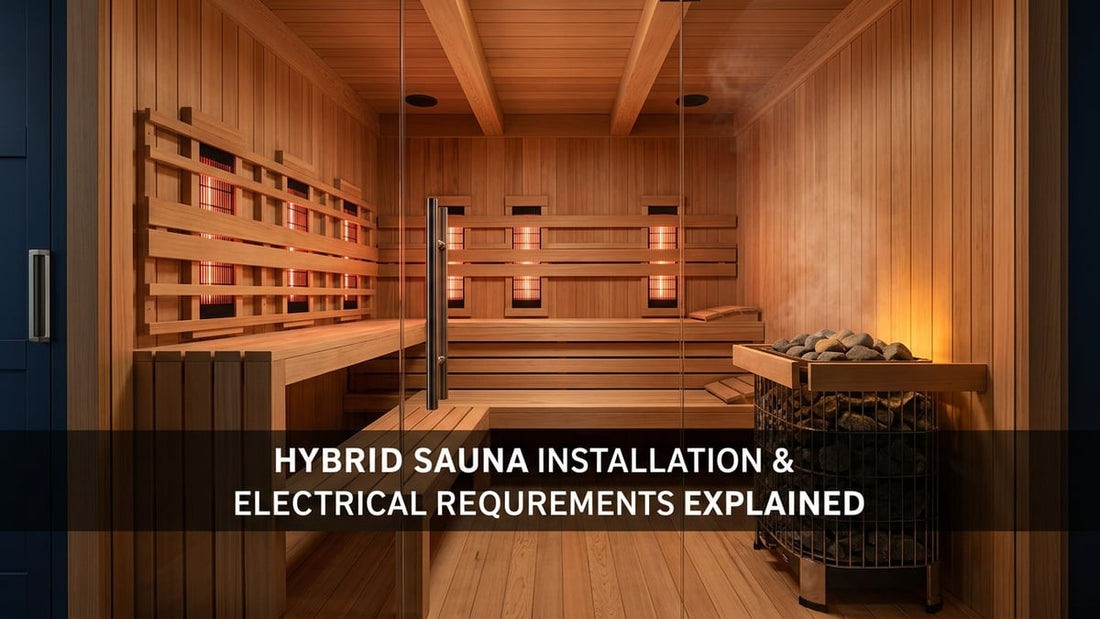 Hybrid Sauna Installation & Electrical Requirements Explained - Peak Primal Wellness