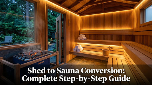 Shed to Sauna Conversion: Complete Step-by-Step Guide - Peak Primal Wellness
